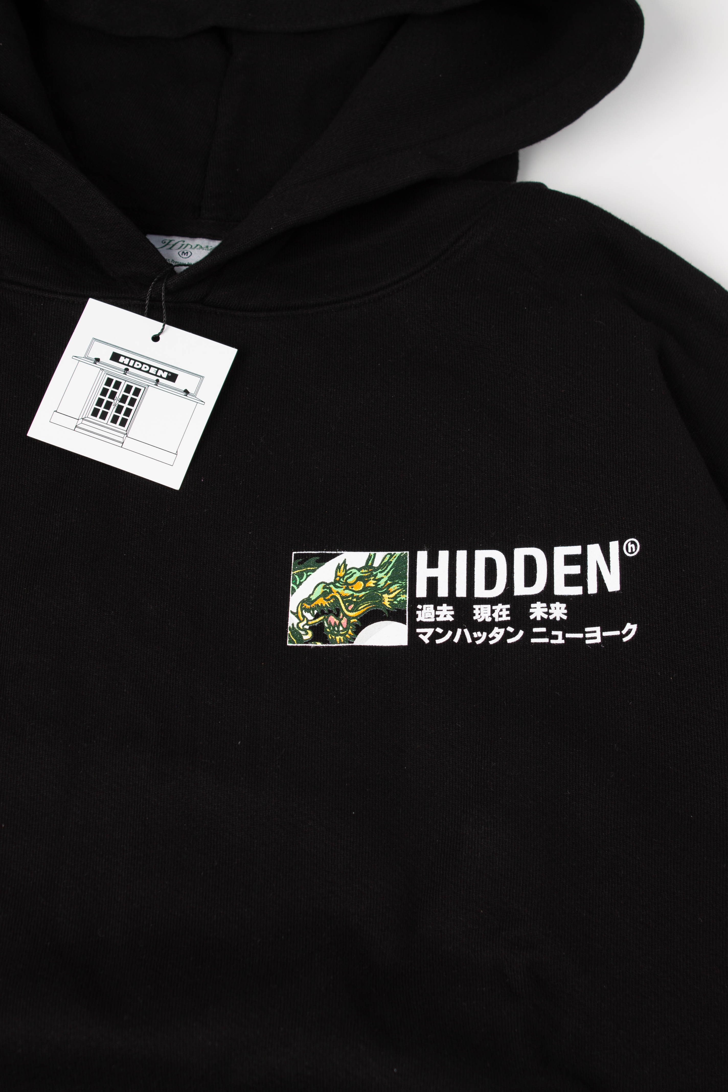 Hidden NY Dragon Logo Hoodie