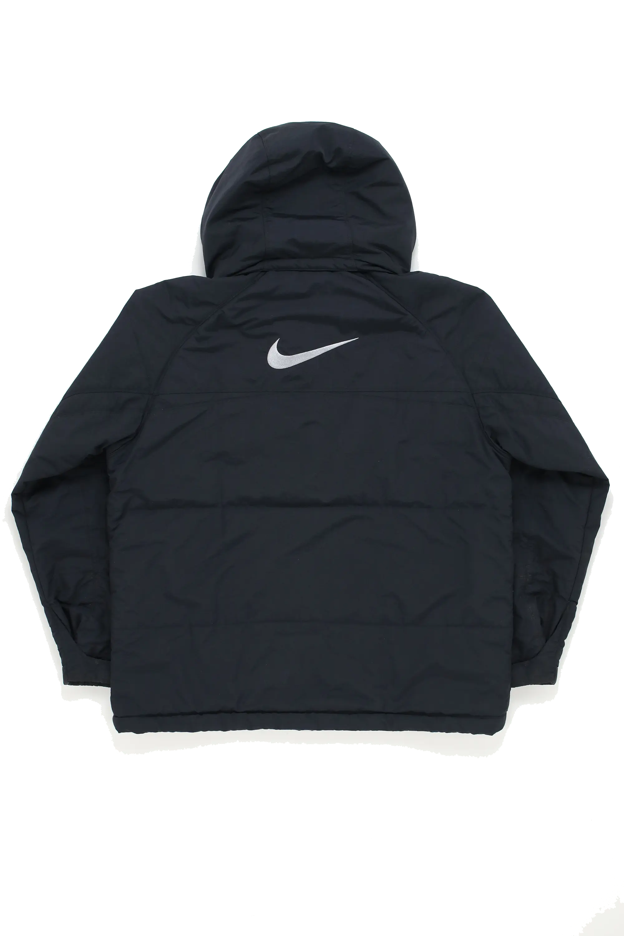 Nike swoosh padded anorak jacket sales